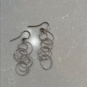 Artisan Silver Multi-Hoop Earrings